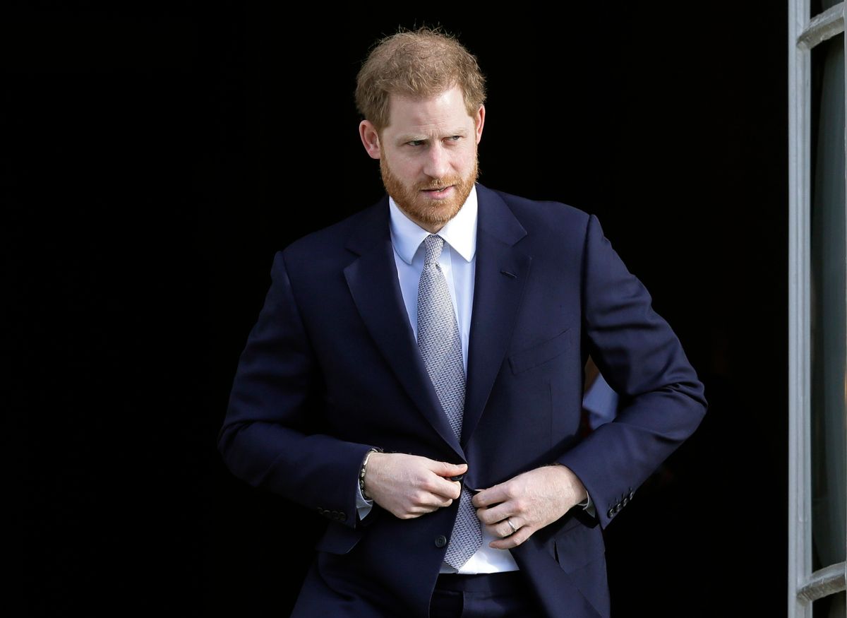 FILE Britain's Prince Harry arrives at the gardens at Buckingham Palace in London, Thursday, Jan. 16, 2020. Prince Harry can take the British government to court over his security arrangements when he visits the U.K., a judge ruled Friday, July 22, 2022. Harry and his wife Meghan lost publicly funded police protection in the U.K. when they stepped down as senior working royals and moved to North America in 2020. (AP Photo/Kirsty Wigglesworth, File) (AP Photo/Kirsty Wigglesworth)